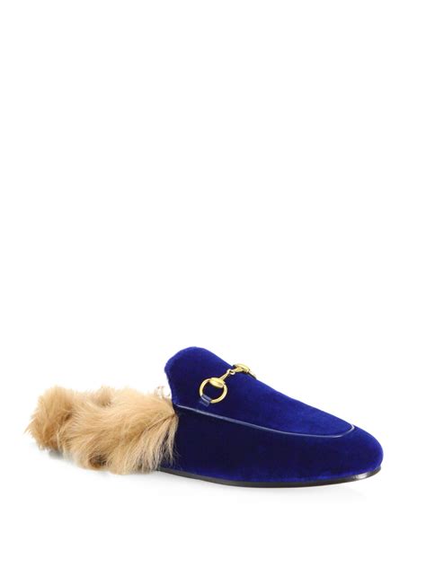 gucci mules women sale|gucci velvet mules with fur.